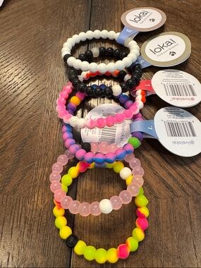 lokai Bracelet Set of 7 -           Variety Pack   Colors & Sizes Vary